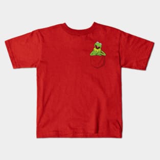 Kermit The Frog in Pocket Kids T-Shirt